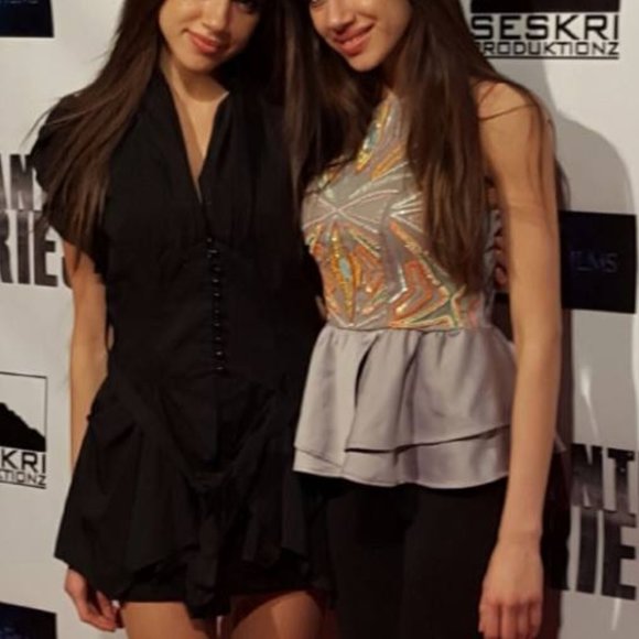 Bebe Silver Tribal Baby Doll Revolve Style Top - Picture 2 of 2